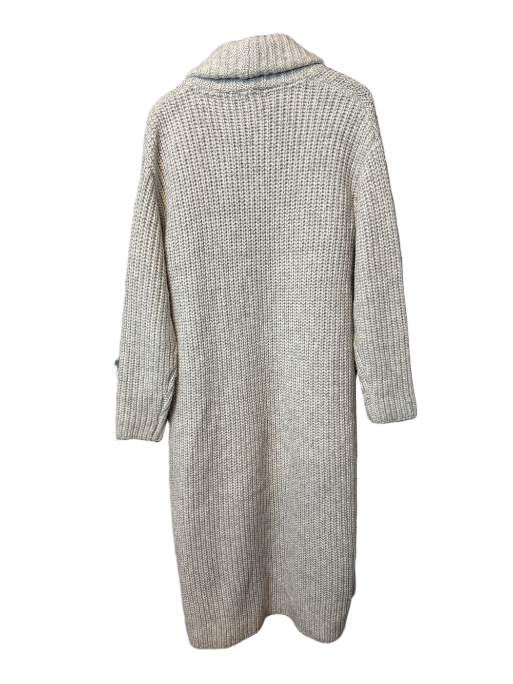 UpWest Long Open-Front Ribbed Cardigan Sweater Size M - Picture 3 of 3